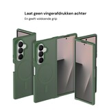 Samsung Galaxy Z Fold 8 Ultra hoesje slanke backcover met volledige MagSafe ondersteuning - Groen