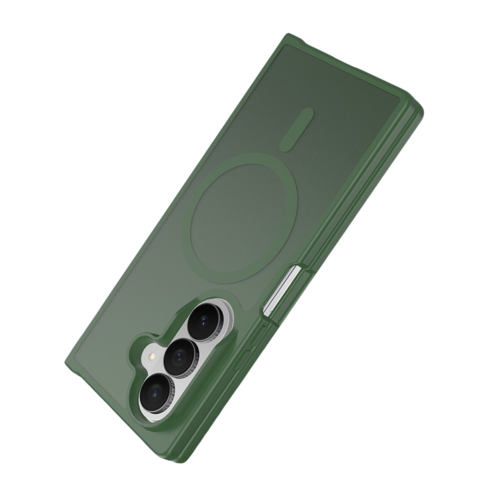 Samsung Galaxy Z Fold 8 Ultra hoesje slanke backcover met volledige MagSafe ondersteuning - Groen