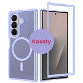 Samsung Galaxy Z Fold 8 Ultra hoesje slanke backcover met volledige MagSafe ondersteuning - Lila