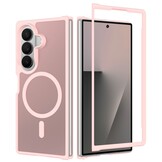 Samsung Galaxy Z Fold 8 Ultra hoesje slanke backcover met volledige MagSafe ondersteuning - Lichtroze