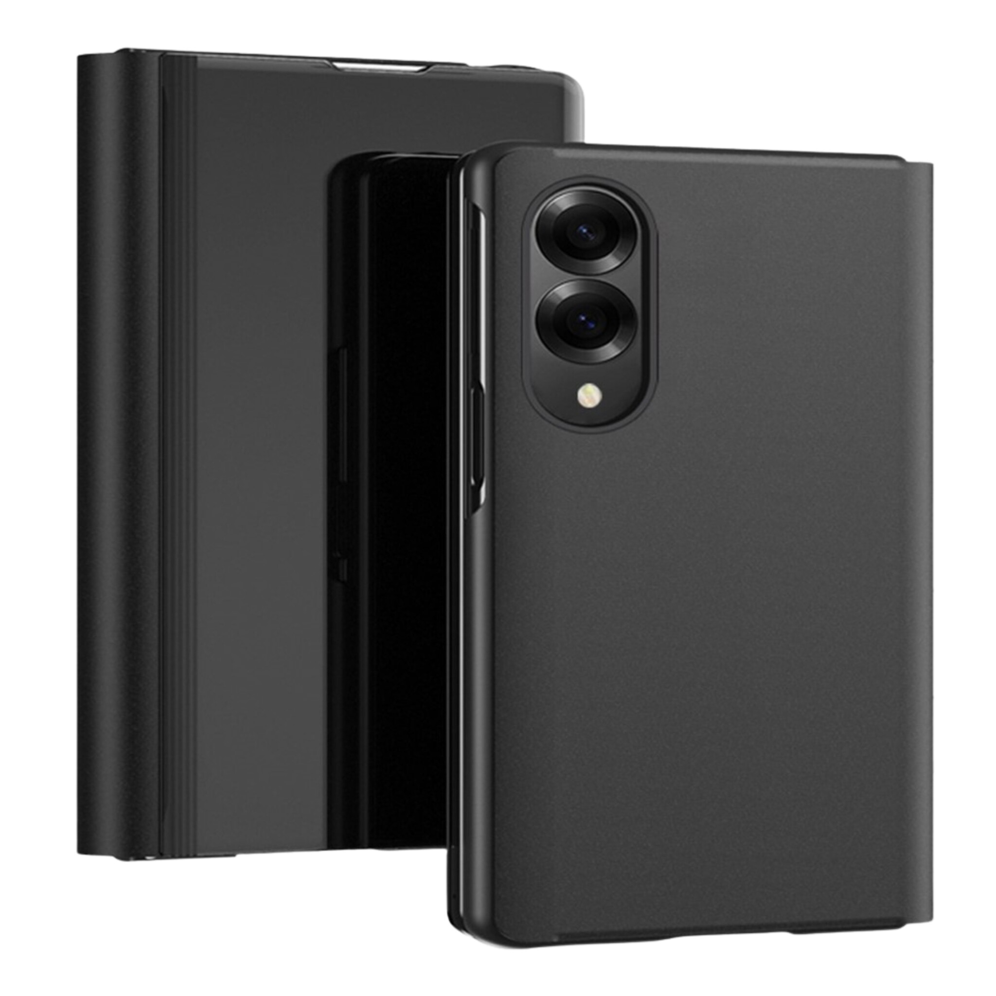 Samsung Galaxy Z Fold 8 Window view cover hoes - Zwart