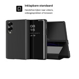 Samsung Galaxy Z Fold 8 Window view cover hoes - Zwart