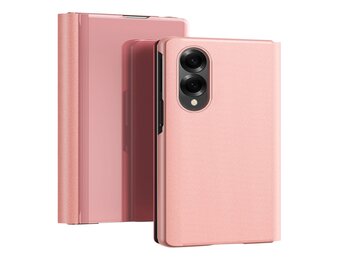 Casety Samsung Galaxy Z Fold 8 - Window view cover hoes - Rose Goud