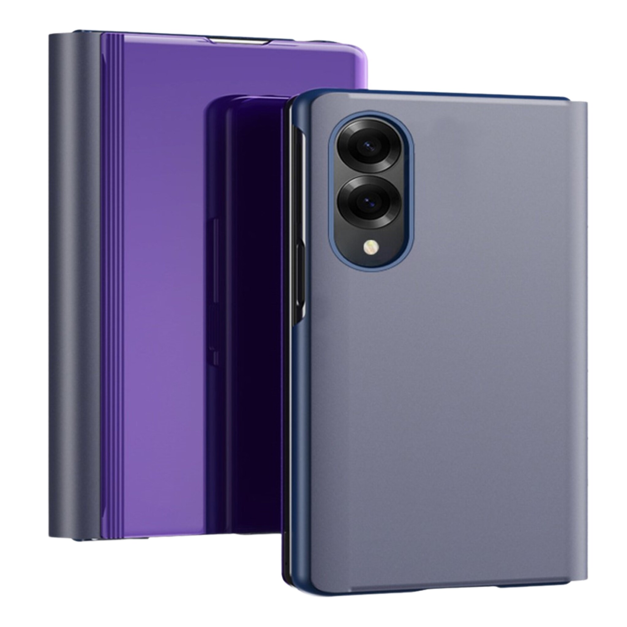 Samsung Galaxy Z Fold 8 Window view cover hoes - Paars