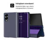 Samsung Galaxy Z Fold 8 Window view cover hoes - Paars