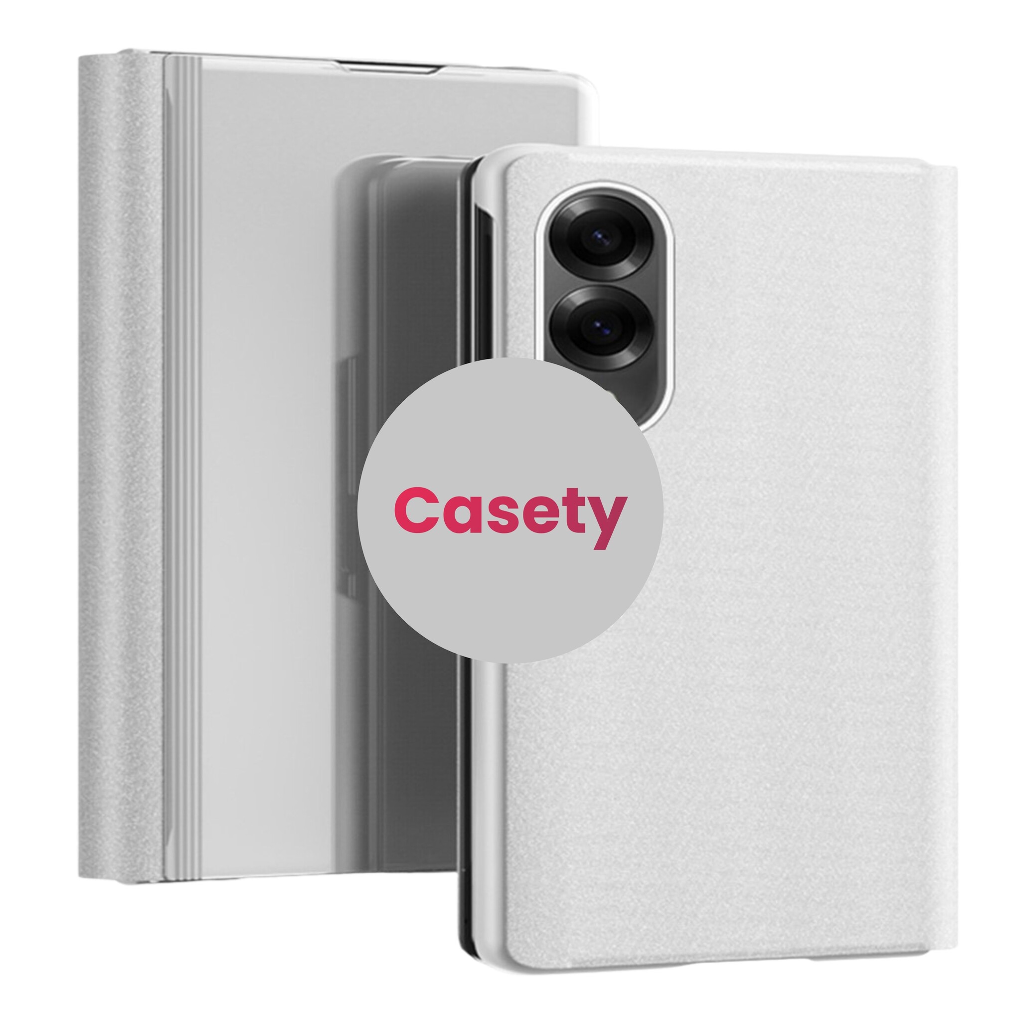 Samsung Galaxy Z Fold 8 Window view cover hoes - Zilver