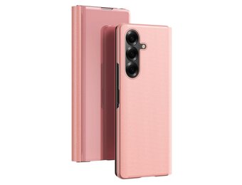 Casety Samsung Galaxy Z Fold 8 Ultra - Window view cover hoes - Rose Goud