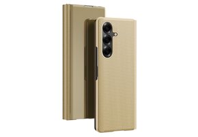 Casety Samsung Galaxy Z Fold 8 Ultra - Window view cover hoes - Goud