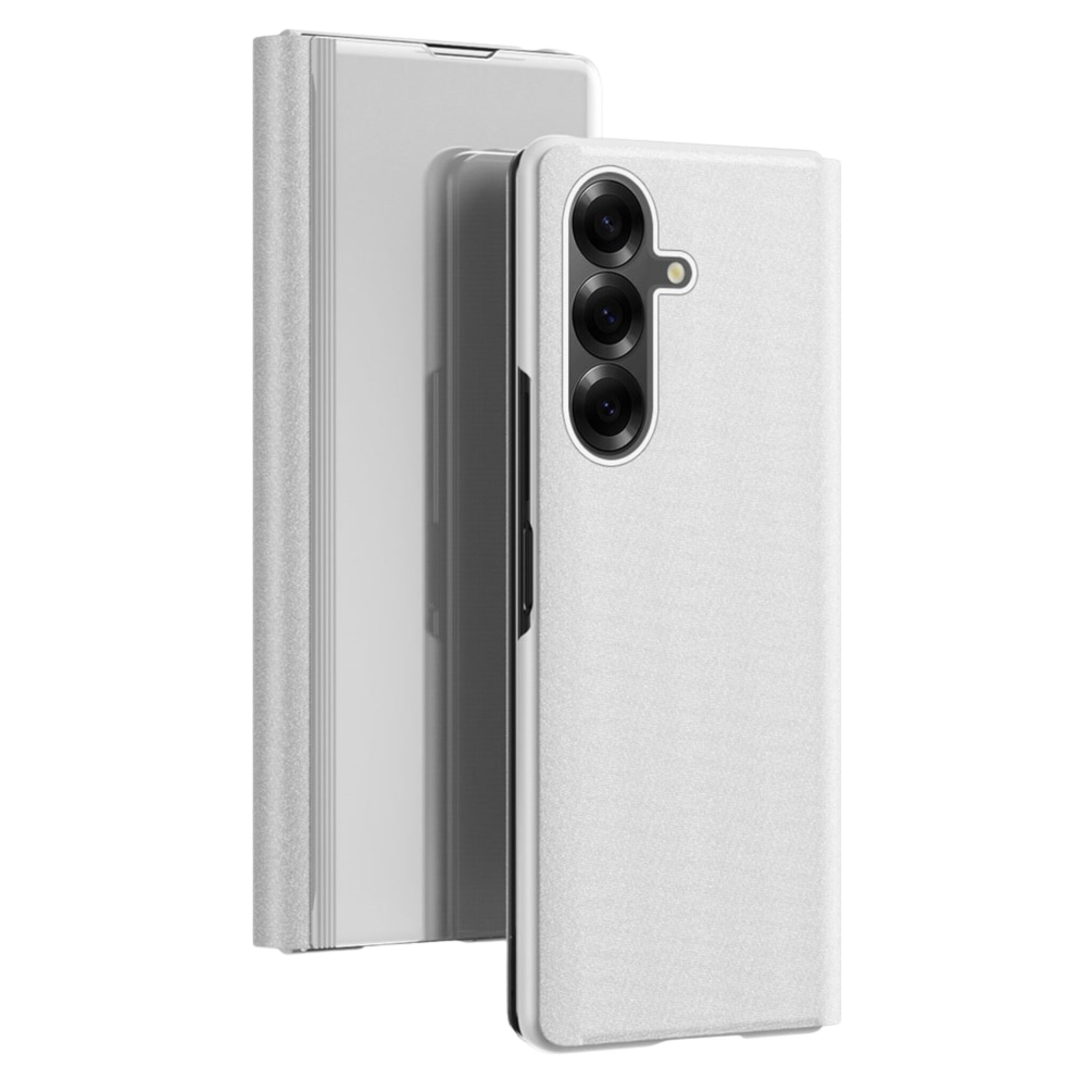 Samsung Galaxy Z Fold 8 Ultra Window view cover hoes - Zilver