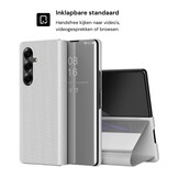 Samsung Galaxy Z Fold 8 Ultra Window view cover hoes - Zilver