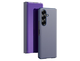 Casety Samsung Galaxy Z Fold 8 Ultra - Window view cover hoes - Paars