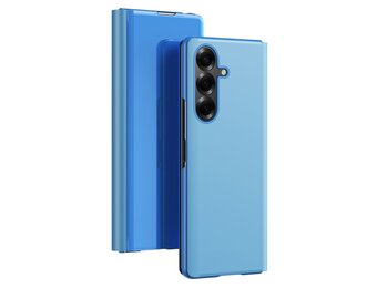 Casety Samsung Galaxy Z Fold 8 Ultra - Window view cover hoes - Lichtblauw