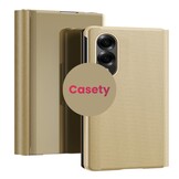 Samsung Galaxy Z Fold 8 Window view cover hoes - Goud