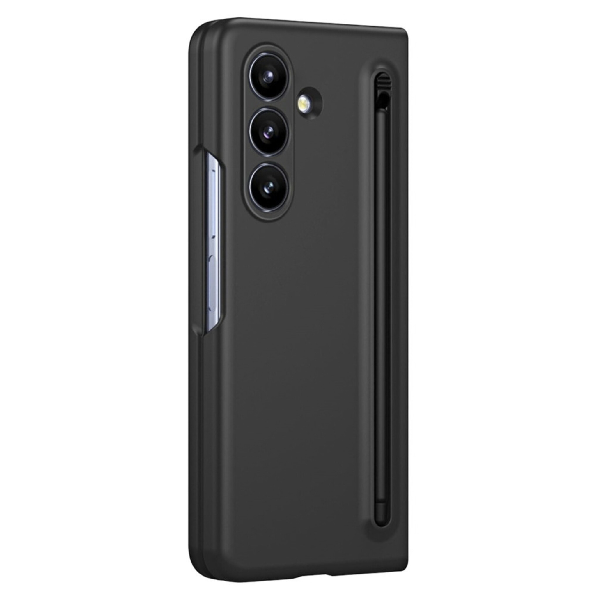 Samsung Galaxy Z Fold 8 Ultra Backcover hoes – Inclusief Styluspen & Screenprotector - Zwart