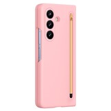 Samsung Galaxy Z Fold 8 Ultra Backcover hoes – Inclusief Styluspen & Screenprotector - Roze