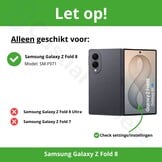 Samsung Galaxy Z Fold 8 Backcover hoes – Inclusief Styluspen & Screenprotector - Zwart