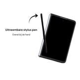 Samsung Galaxy Z Fold 8 Backcover hoes – Inclusief Styluspen & Screenprotector - Zwart