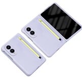 Samsung Galaxy Z Fold 8 Backcover hoes – Inclusief Styluspen & Screenprotector - Lila