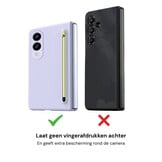 Samsung Galaxy Z Fold 8 Backcover hoes – Inclusief Styluspen & Screenprotector - Lila