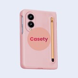 Samsung Galaxy Z Fold 8 Backcover hoes – Inclusief Styluspen & Screenprotector - Roze