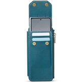 Telefoontasje met RFID-bescherming en verstelbare band – Petrol