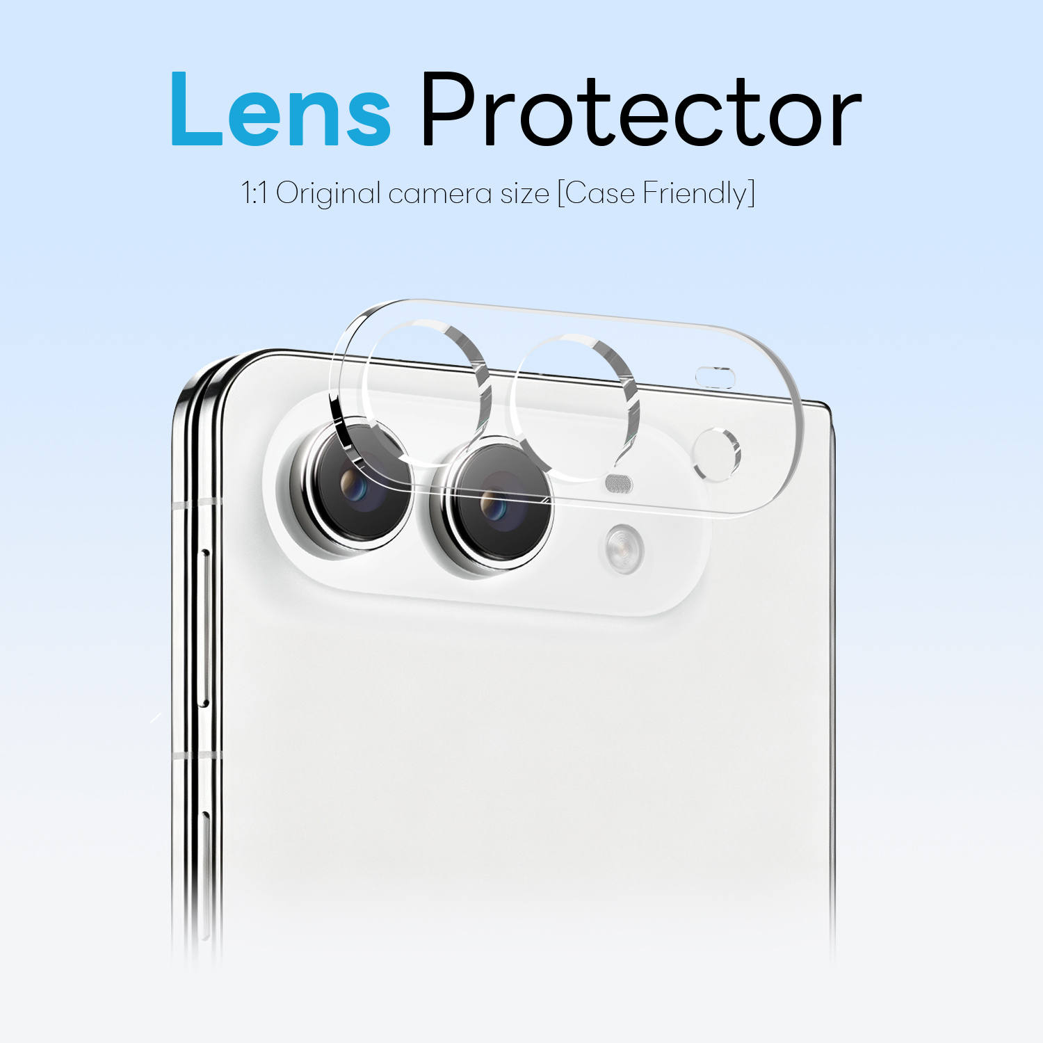 3-in-1 Beschermset iPhone Ultra - Transparant TPU Backcover hoesje + 9H Tempered Front screen Glass + Camera Protector