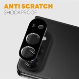iPhone Duo Full cover camera lens protector – Tempered glass (2 stuks) – Zwart