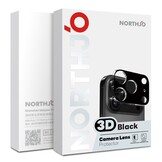 iPhone Duo Full cover camera lens protector – Tempered glass (2 stuks) – Zwart