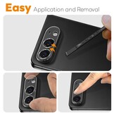iPhone Duo Full cover camera lens protector – Tempered glass (2 stuks) – Transparant