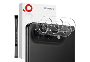 NORTHJO (2 stuks) iPhone Duo -  Full cover camera glas - Lens tempered glass - Transparant