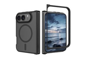 Casety iPhone Duo slank backcover hoesje met MagSafe ondersteuning - Zwart
