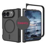 iPhone Duo hoesje slanke backcover met volledige MagSafe ondersteuning - Zwart
