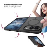 iPhone Duo hoesje slanke backcover met volledige MagSafe ondersteuning - Transparant