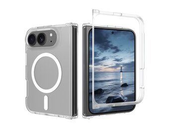 Casety iPhone Duo slank backcover hoesje met MagSafe ondersteuning - Transparant