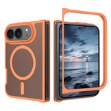 iPhone Duo hoesje slanke backcover met volledige MagSafe ondersteuning - Oranje