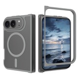 iPhone Duo hoesje slanke backcover met volledige MagSafe ondersteuning - Grijs