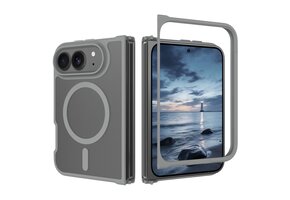 Casety iPhone Duo slank backcover hoesje met MagSafe ondersteuning - Grijs
