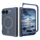 iPhone Duo hoesje slanke backcover met volledige MagSafe ondersteuning - Blauw