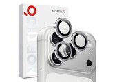 NORTHJO iPhone 18 Pro / iPhone 18 Pro Max camera Lens protector - Metalen ringen - Zilver