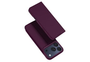 Dux Ducis iPhone 18 Pro Max / iPhone 17 Pro Max hoesje - Slim bookcase - Burgundy