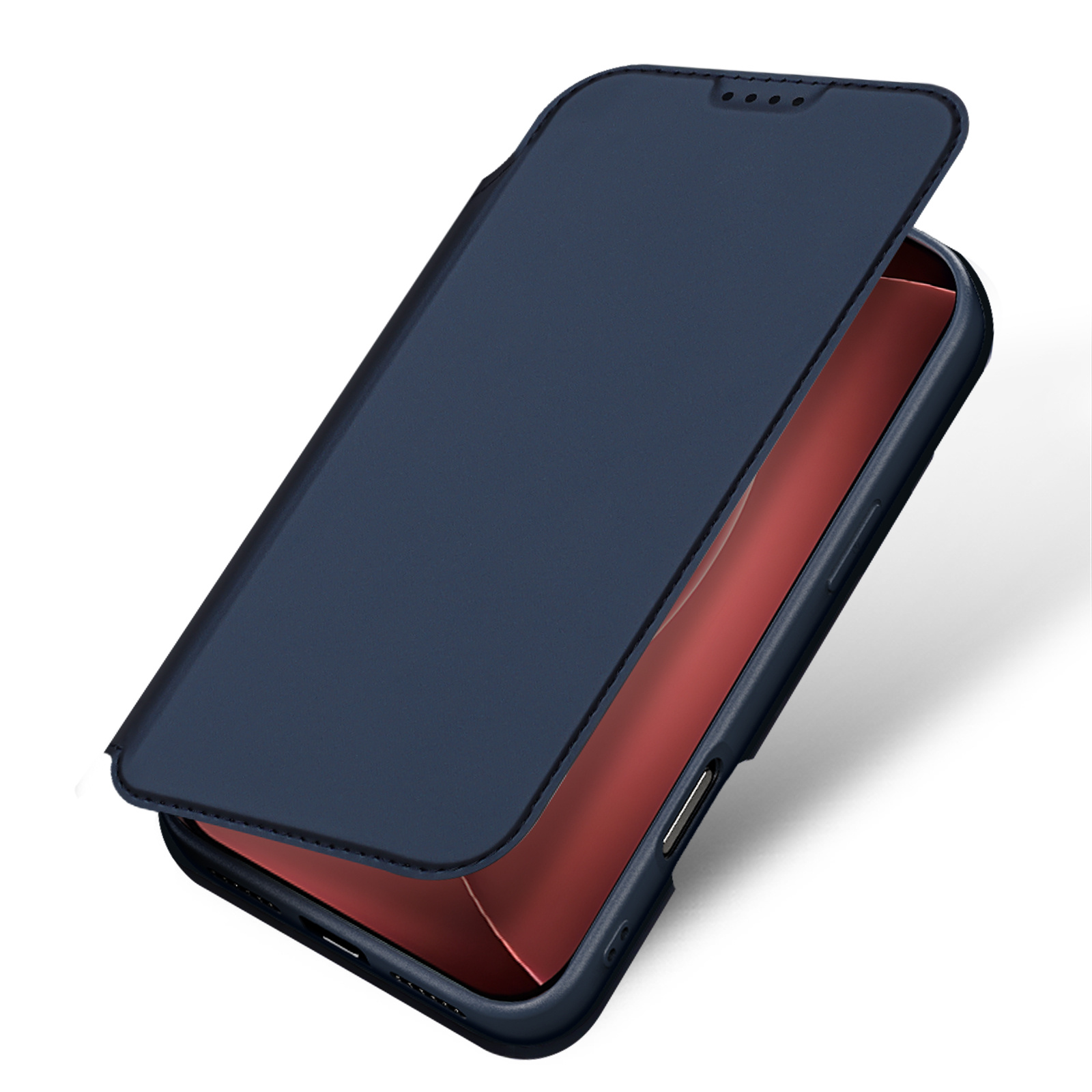 iPhone 18 Pro / iPhone 17 Pro hoesje Slim Bookcase - Blauw