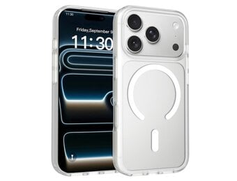 Casety iPhone 18 Pro Max / iPhone 17 Pro Max hoesje - slanke backcover met MagSafe ondersteuning - Transparant