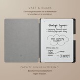 ReMarkable Paper Pure book folio echt leren cover hoes - Cognac