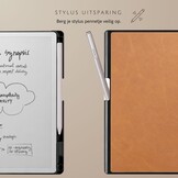 ReMarkable Paper Pure book folio echt leren cover hoes - Cognac