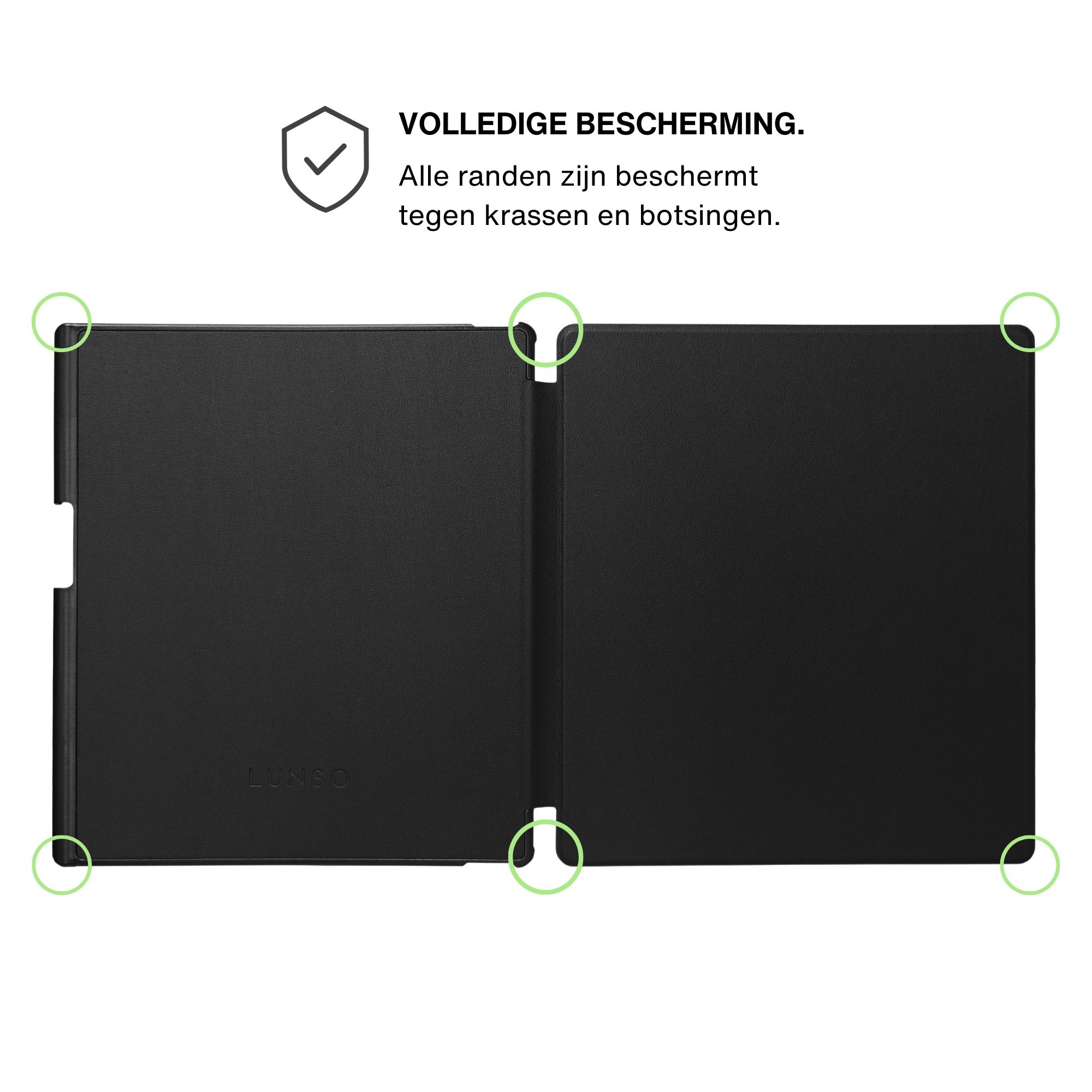 ReMarkable Paper Pure book folio sleepcover PU leren hoes met stylushouder en auto-wake - Zwart
