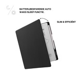 ReMarkable Paper Pure book folio sleepcover PU leren hoes met stylushouder en auto-wake - Zwart