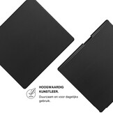 ReMarkable Paper Pure book folio sleepcover PU leren hoes met stylushouder en auto-wake - Zwart