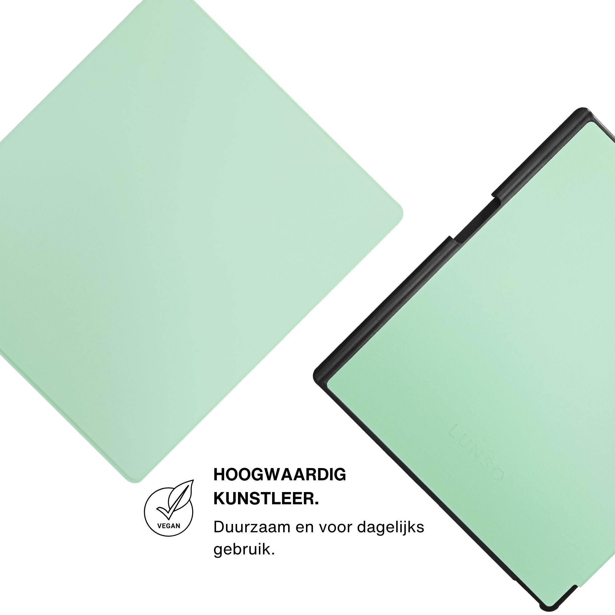 ReMarkable Paper Pure book folio sleepcover PU leren hoes met stylushouder en auto-wake - Groen