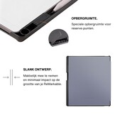 ReMarkable Paper Pure book folio sleepcover PU leren hoes met stylushouder en auto-wake - Lavendel