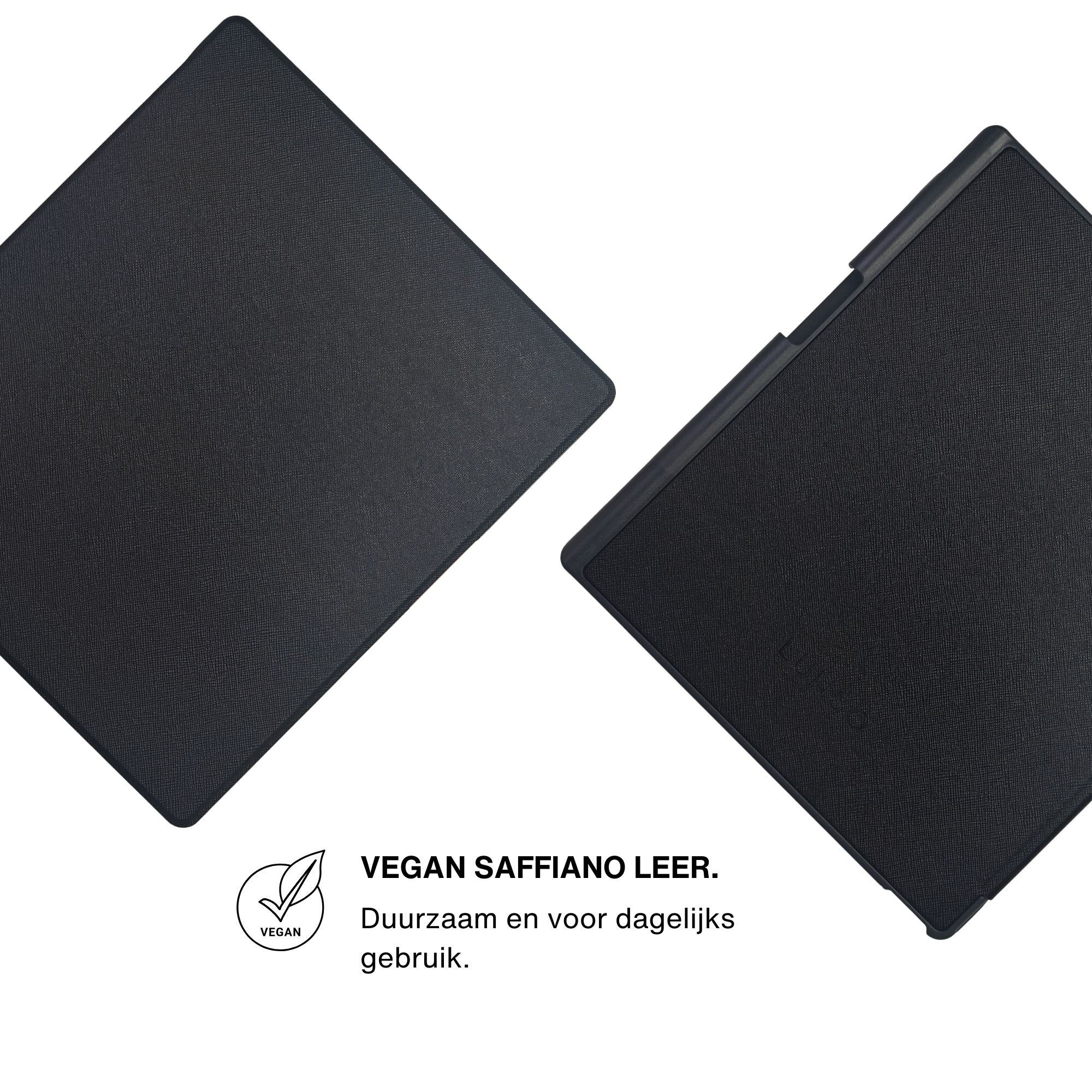 ReMarkable Paper Pure hoes Vegan Saffiano leren sleepcover - Zwart